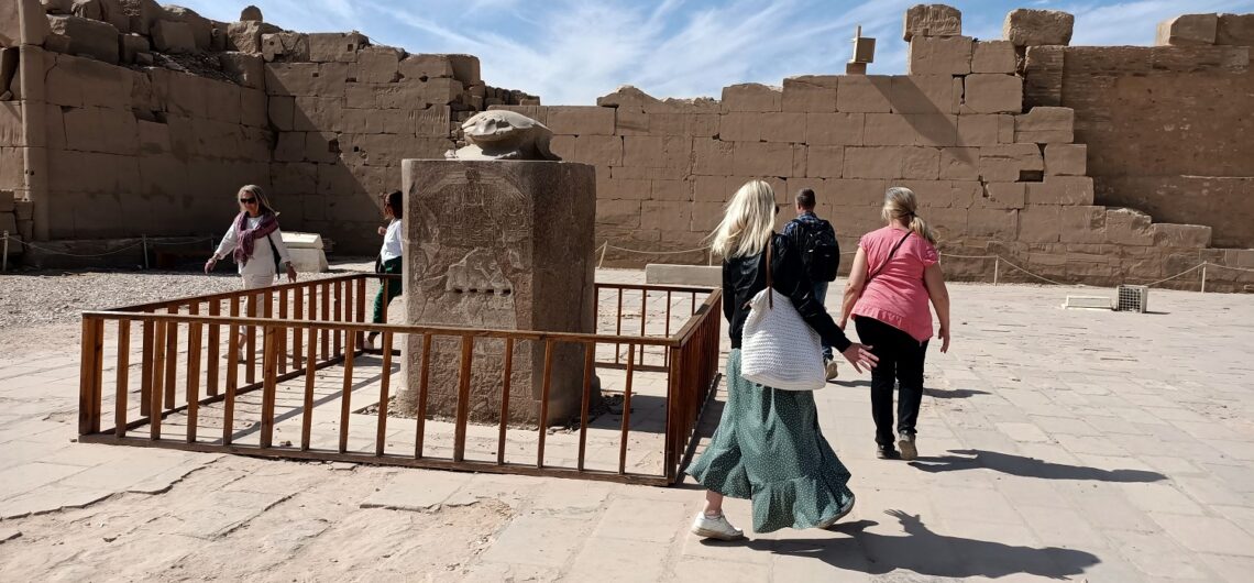 Scarab, Karnak temple