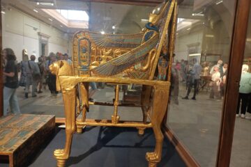 Egyptian Museum, Tutankhamun throne