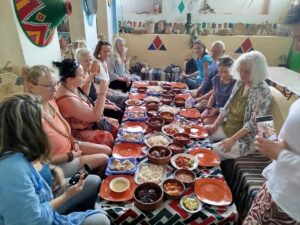 Lunch at the Nubian Village