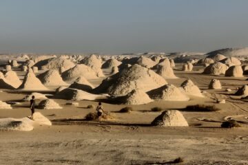 white desert and Djara Cave