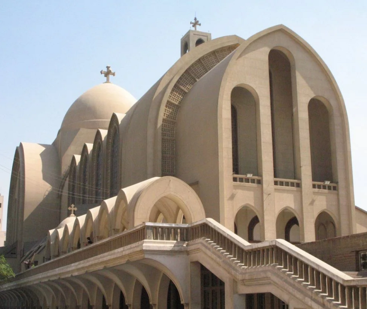 The Coptic church Morqosia, Alexandria