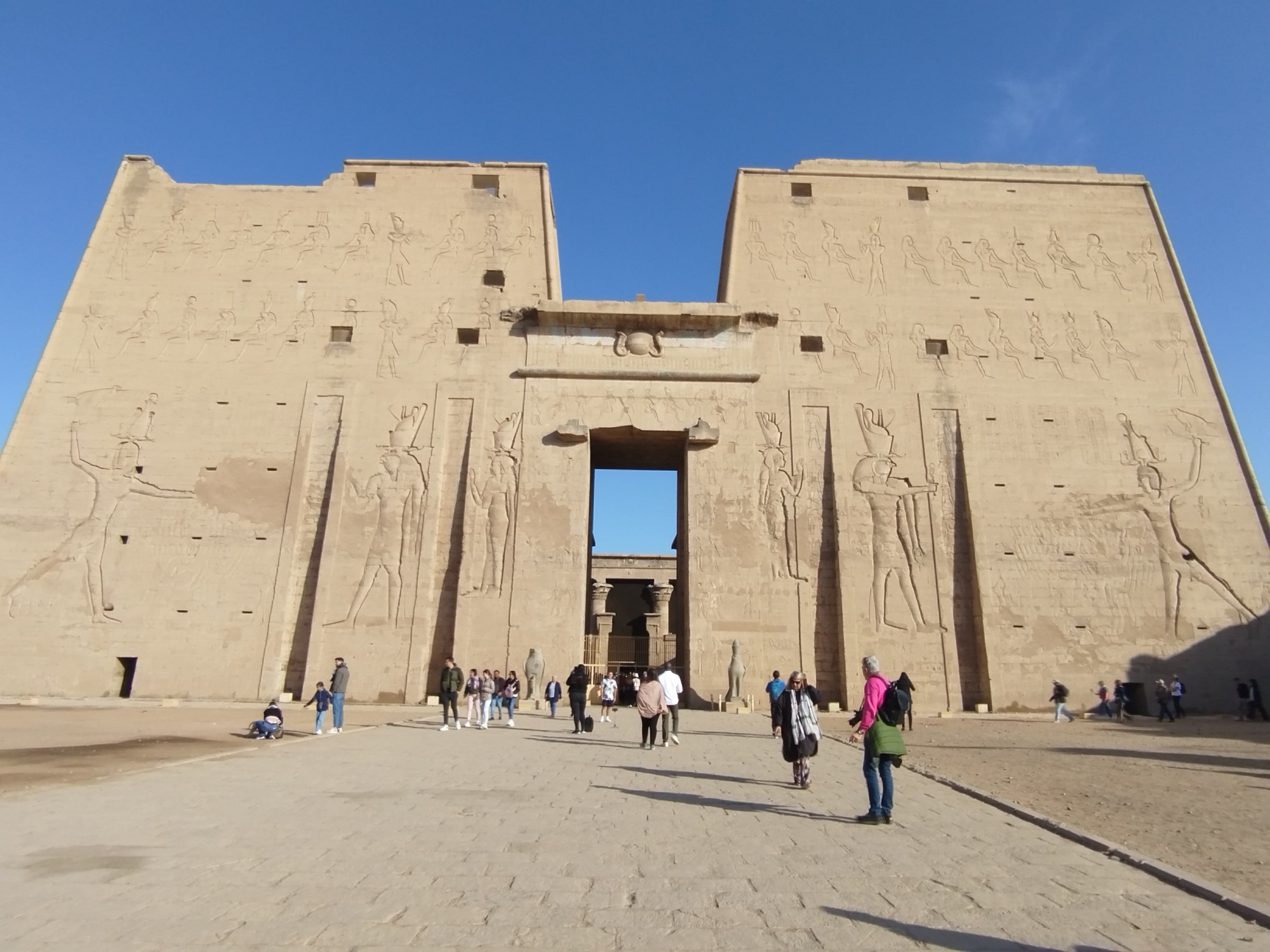 Edfu temple , Horus temple