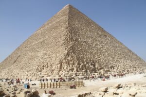 Cheops Pyramid at Giza plateau