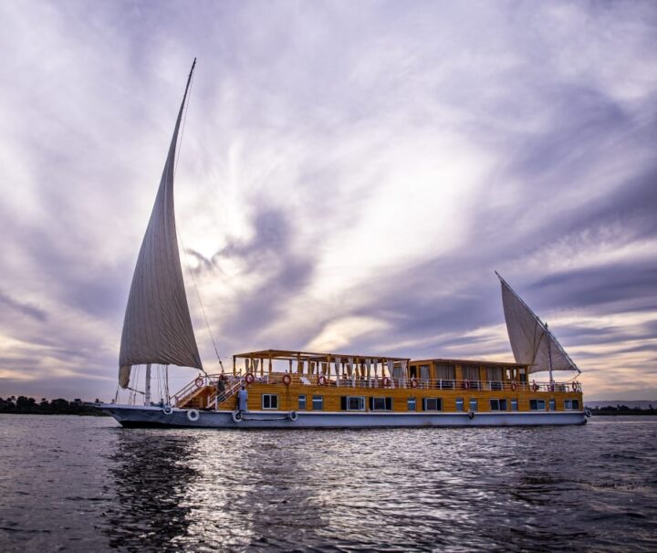Dahabiya Nile Cruise Akhenaten Aswan to Esna 3 Nights