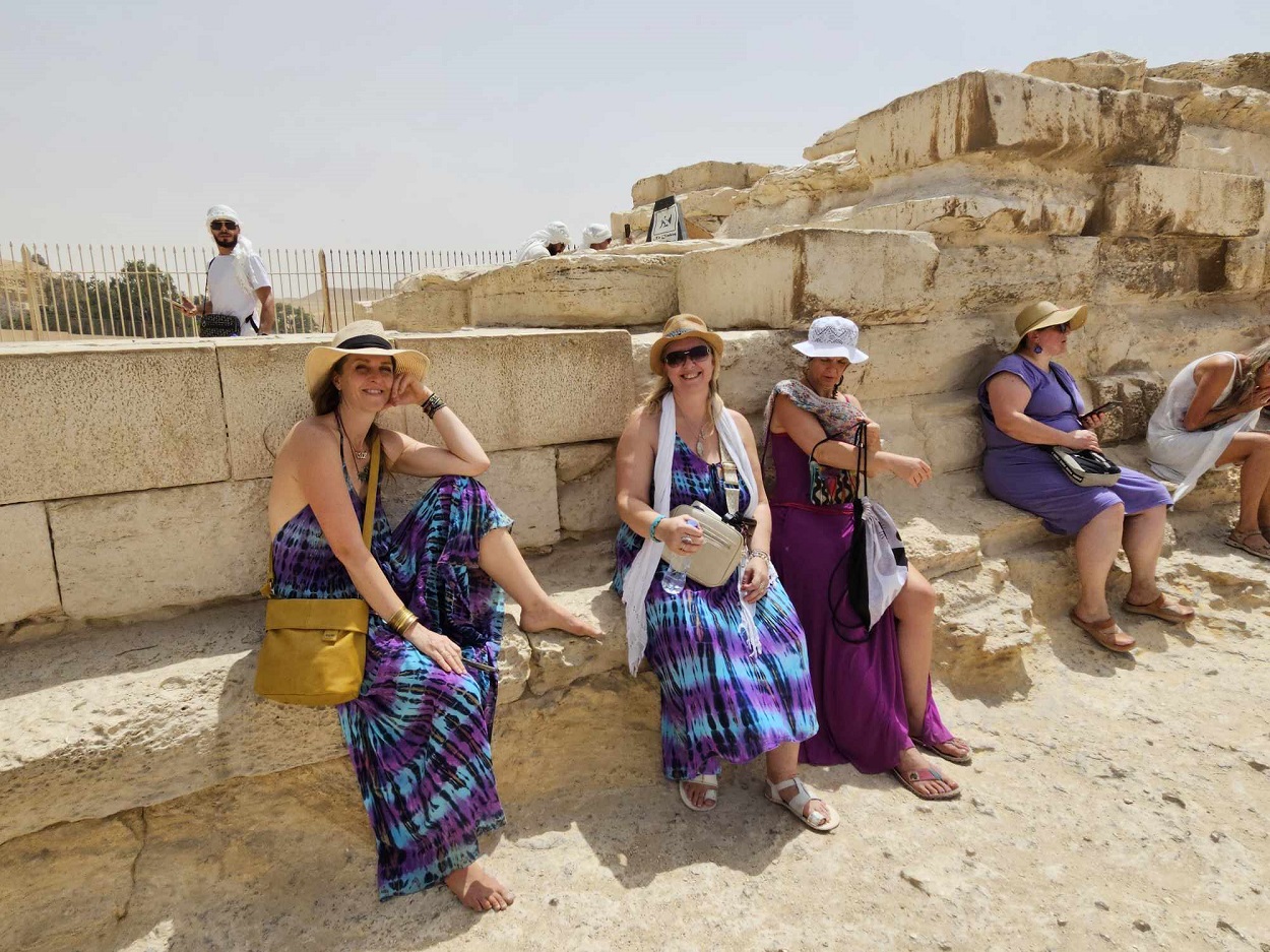 Calzada, meseta de Giza