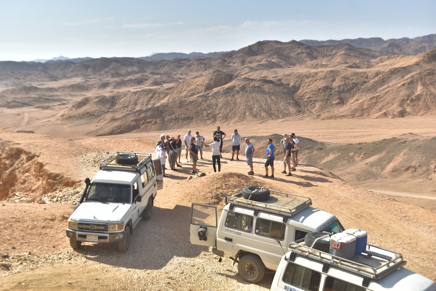  4*4 Jeeps at Marsa Alam Mountain