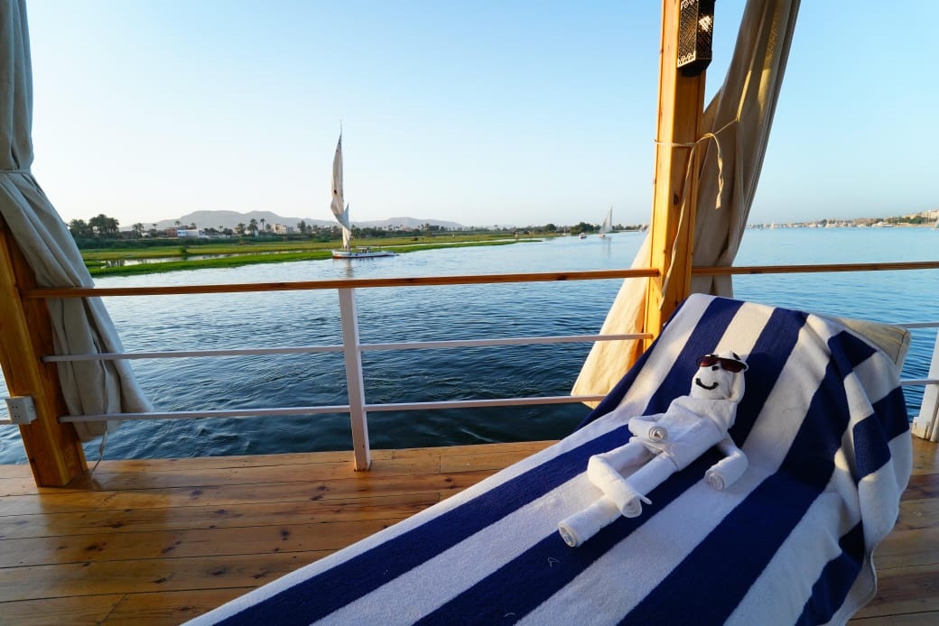 Turquoise Dahabiya Sundeck