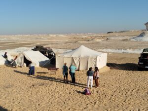 Campsite Farafra Oasis