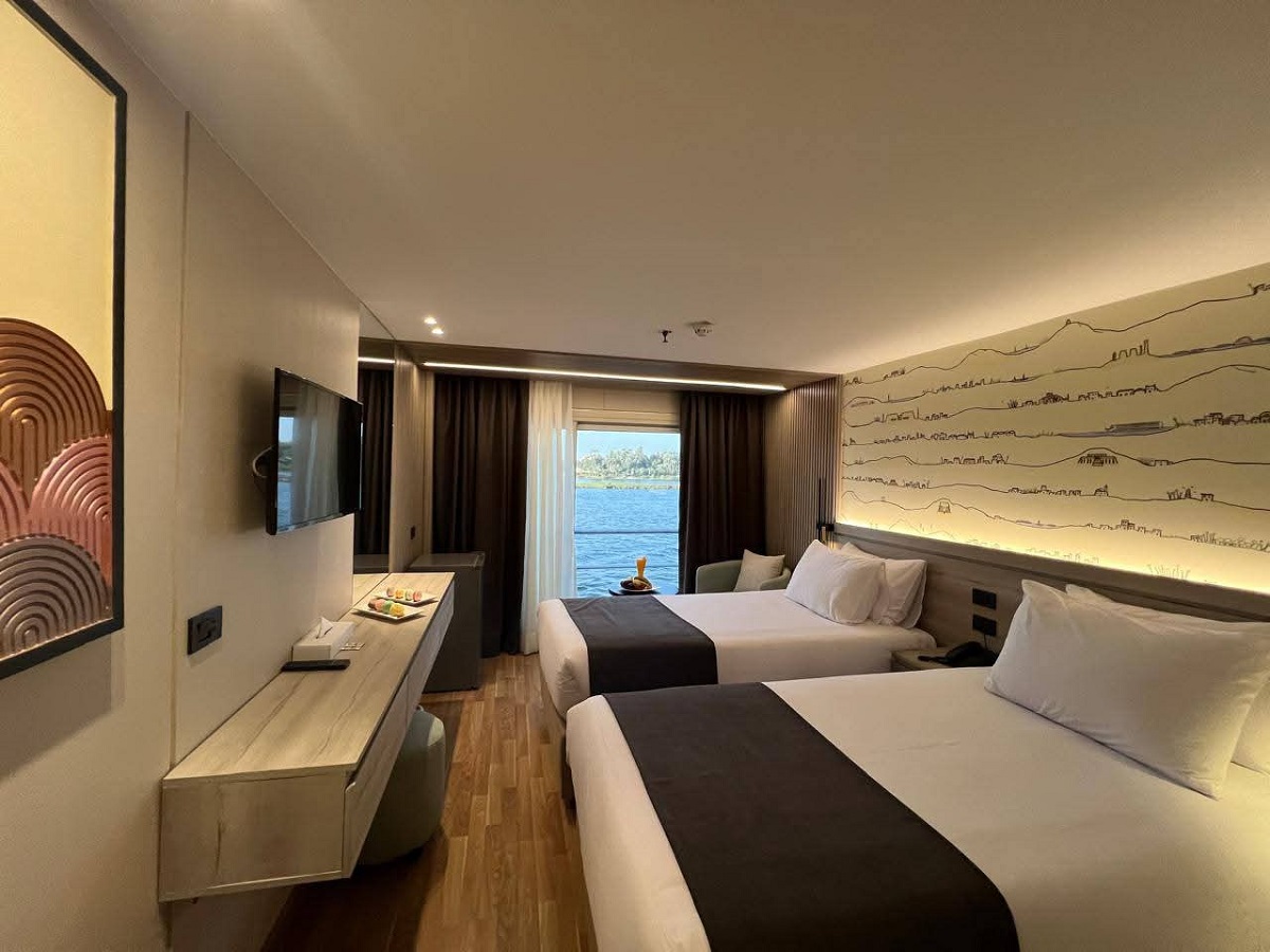 Ciela Nile Cruise, Kingsize bed room