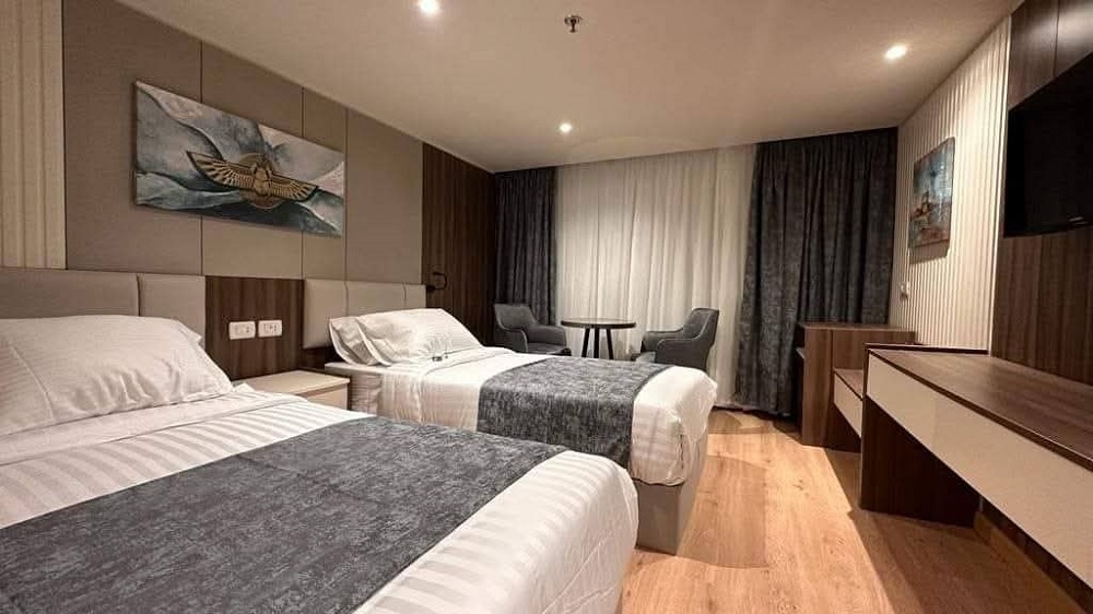 Room with two beds, Royal Elite Nile Cruise