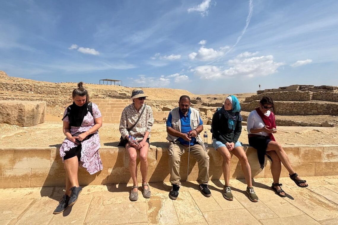 Pyramid of Unas in Saqqara