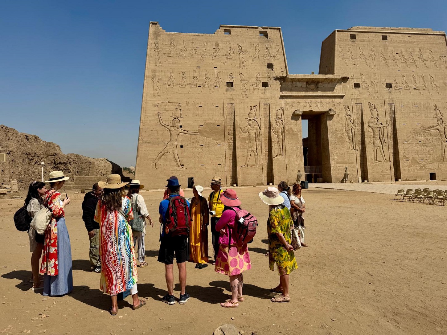 Horus temple at Edfu city